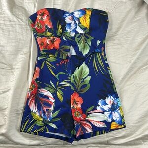 Fashion Nova strapless romper